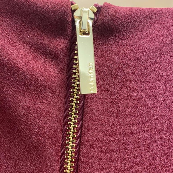 Belted Fit-&-Flare Dress - Calvin Klien - Picture 2 of 4